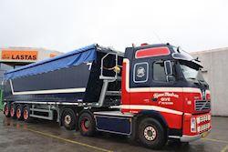 Kel-Berg 4 akslet tiptrailer til Vognmandsforretningen Bjarne Madsen Give ApS, 