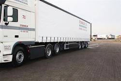 3 akslet gardintrailer til Stokholm Transport A/S, 