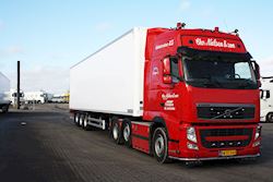 Fabriksny 3 akslet Lamberet citykøletrailer til Chr. Nielsen & Søn, 