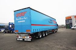 3 akslet Kel-Berg Maxi Flex gardintrailer til Bech & Pedersen A/S, 