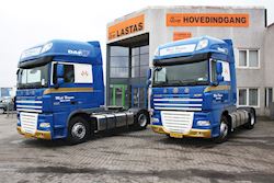 Lastas Trucks Danmark A/S leverer DAF FT XF 105.460 til Mick Hansen Handel & Transport, 