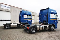 Lastas Trucks Danmark A/S leverer DAF FT XF 105.460 til Mick Hansen Handel & Transport, 