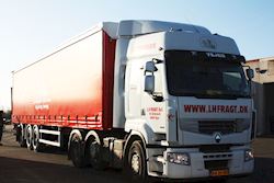 Ny 3 akslet Kel-Berg citygardintrailer til LH Fragt ApS, 