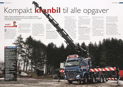 Artikel fra Lastbil Magasinet nr. 02 2021, 