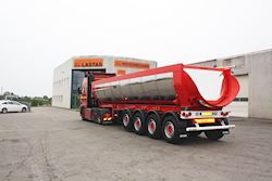 Ny 4 akslet Kel-Berg rundtiptrailer til Brians Renovation ApS, 