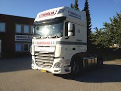 Lastas Trucks Danmark A/S leverer DAF FT XF 106.460 som den første EURO 6 til Stokholm Transport A/S, 