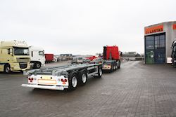 En nye 3 akslede overføringsanhængere til AB Skovservice, 