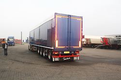 Fabriksny 4 akslet Knapen Walking Floor trailer til J.R. Hemmingsen Transport ApS, 
