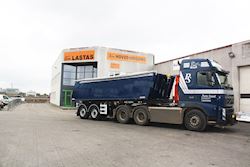 Ny 2 akslet Kel-Berg letvægt tiptrailer til Palle Staal Transport ApS, 