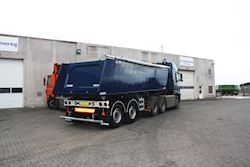 Ny 2 akslet Kel-Berg letvægt tiptrailer til Palle Staal Transport ApS, 