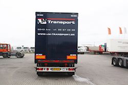 Ny flot 3 akslet Kel-Berg city gardintrailer med langboogie til LM Transport Ans A/S, 