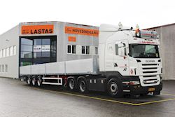 Ny Kel-Berg 3 akslet åben trailer til Th. Rasmussen & Søn A/S, 