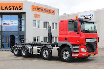 Lastas Trucks Danmark A/S har leveret en DAF CF 510 FAD SC 165 krog til Vognmand Poul Birk Rasmussen 