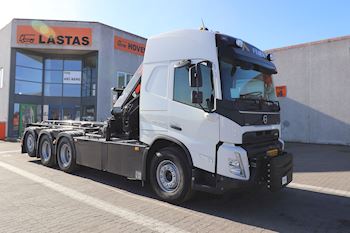 Lastas Trucks Danmark A/S har leveret en ny VOLVO FMX 500 8X4 til P.L. Jessen ApS