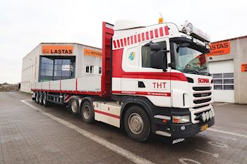 Tønder Handel & Transport ApS med en ny Kel-Berg  3 akslet sværlasttrailer fra Lastas