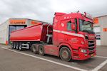 2 nye Kel-Berg 4 akslet tiptrailere 37 m3 leveret til Green Maskinstation A/S