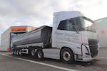 Ny Kel-Berg 4 akslet Hardox tiptrailer 36 m3  leveret til Vognmand Jesper Møller ApS