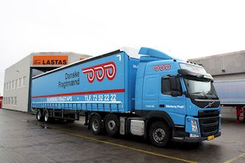Kel-Berg 2 akslet city-gardin trailer til Silkeborg Fragt ApS