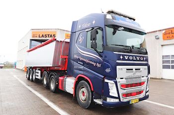 Ny Kel-Berg 3 akslet tiptrailer 30 m3 leveret til Sallerup Vognmandsforretning
