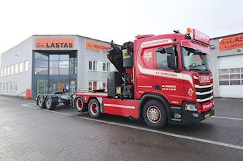 K. V. Markussen A/S med ny Kel-Berg 2 aks. Dolly leveret af Lastas i Hedensted