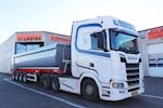 Ny Kel-Berg 4 akslet letvægt Hardox trailer  36 m3 leveret til Vognmand Lasse L Mortensen