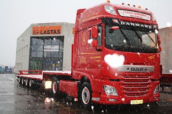 DAF XF 510 FT SSC AS-T med en Kel-Berg trailer til  Vognmand Viggo Jespersen