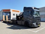 Nordic Maskin & Rail med en ny Faymonville 4 akslet maskintrailer med udtræk fra Lastas 