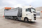 Ny Kel-Berg 4 akslet korn tiptrailer 59 m3 med åbenbare sider til Jacob Ulv Christensen