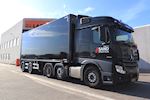 Lastas har leveret en ny Kel-Berg 2 akslet  link bokstrailer til Sand Spedition A/S