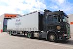 Lastas har leveret en ny Kel-Berg 1 akslet  city gardintrailer til Thurah Transport A/S