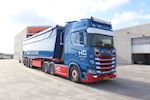 Ny Kel-Berg 4 akslet væsketæt tiptrailer 65 m3 til H.C. Container Service A/S