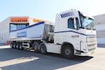 Ny Kel-Berg 4 akslet jord tiptrailer 37 m3 leveret til Meldgaard Transport A/S