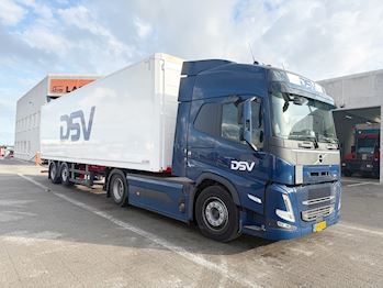 Lastas har leveret en ny Kel-Berg 2 akslet city bokstrailer til DSV Road A/S