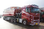 Ny Kel-Berg 3 akslet city tiptrailer 34 m3 leveret til Jan Andersen Transport ApS