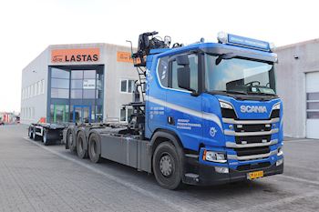 Ny Kel-Berg 3 akslet overføringsanhænger fra Lastas til Bradals Produkthandel ApS