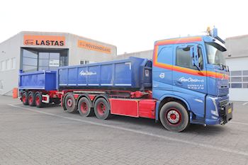 Torben Clausen A/S med ny flot Kel-Berg 3 akslet bagtipkærre 14 m3 med tårne fra Lastas 