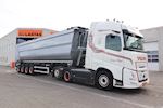 Ny Kel-Berg 4 akslet Hardox tiptrailer 63 m3  leveret til Vognmand Torben Bøgh ApS