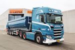 Ny Kel-Berg 4 akslet letvægt Hardox tiptrailer 36 m3 leveret til Kai Andersens Eftf. A/S 
