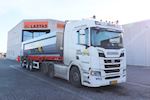 Kel-Berg 3 akslet Hardox city tiptrailer 31 m3  leveret til Lars Gravco A/S 