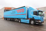 Bach & Pedersen Fragt A/S med 7 nye Kel-Berg 3 akslet city gardintrailere 15.000 mm