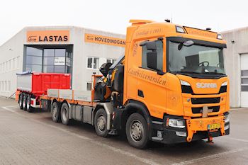 Ny Kel-Berg 3 akslet 24 tons tipkærre 14,5 m3 fra Lastas til Lastbilcentralen A/S 