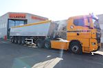Ny Kel-Berg 4 akslet tiptrailer 37 m3 leveret til Entreprenør Henning Have A/S