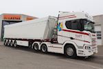 Ny Kel-Berg 4 akslet korn tiptrailer 61,5 m3  til Tønder Handel & Transport ApS