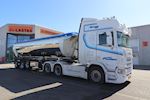 Ny flot Kel-Berg 3 akslet city asfalt tiptrailer  til HTL Service