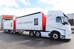 Lastas har leveret 2 nye Kel-Berg 2 akslet  link gardintrailere til System Transport A/S