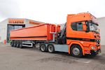 2 nye flotte Kel-Berg 4 akslet tiptrailer 52 m3  til Arthur Andersen Transport ApS