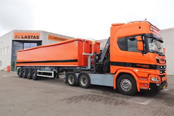 2 nye flotte Kel-Berg 4 akslet tiptrailer 52 m3  til Arthur Andersen Transport ApS