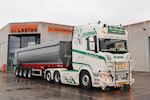 Per Henriksen ApS med ny Kel-Berg 4 akslet letvægt Hardox tiptrailer 36 m3 