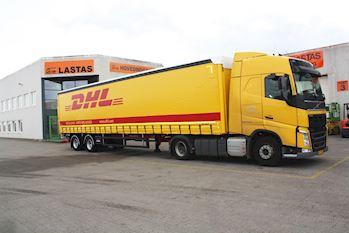 Lastas har leveret ny Kel-Berg 2 akslet city gardintrailer til Skovby transport
