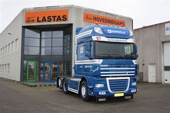Lastas Trucks Danmark A/S leverer ny DAF FTR XF 105.510 til H.F. Transport & Fiskehandel A/S